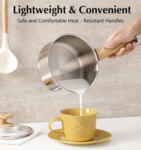 KOCH SYSTEME CS cacerola 3qt perfecta para guisos y caldos.