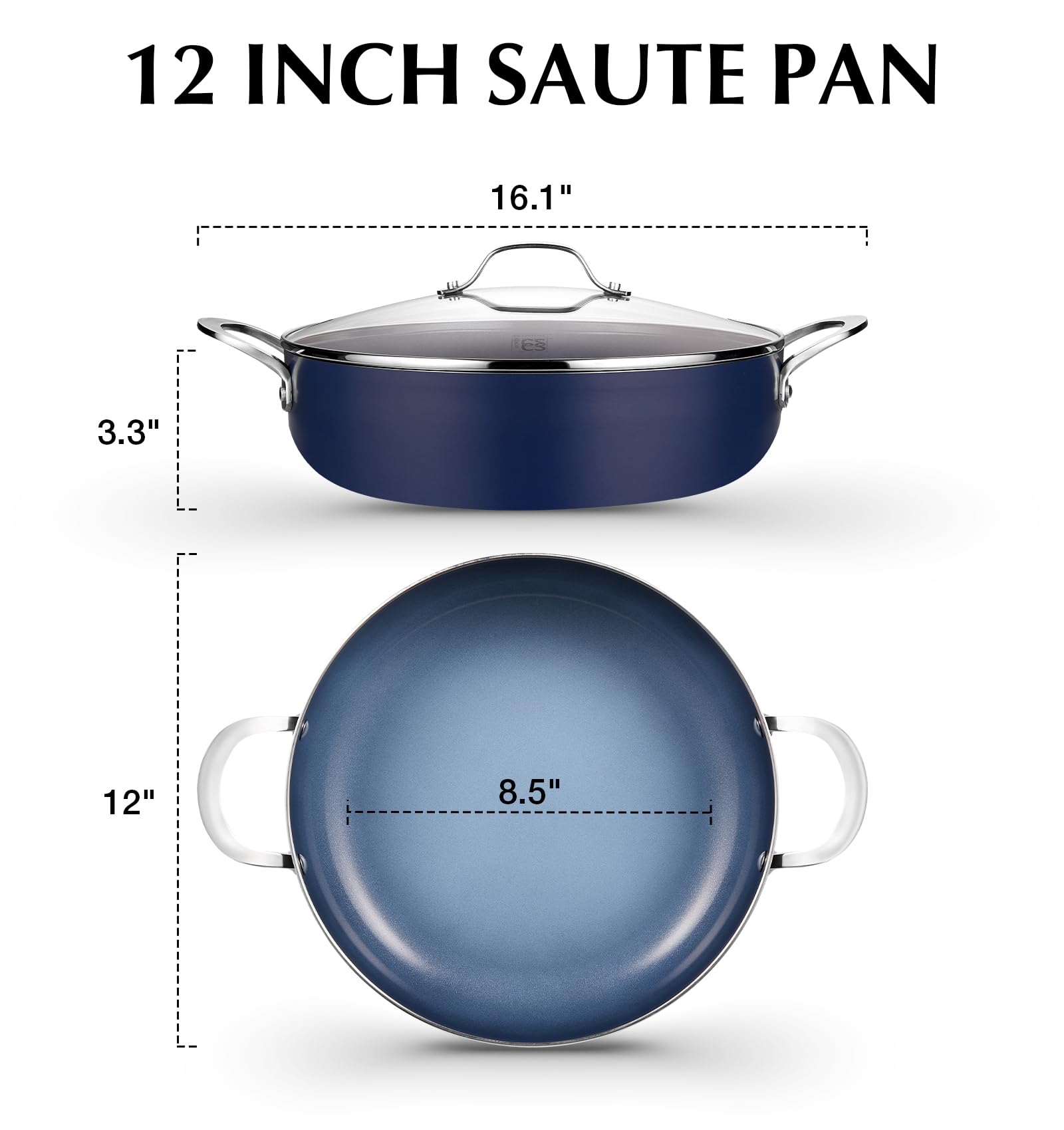 Sartén KOCH SYSTEME CS apta para lavavajillas, limpieza fácil tras la comida.