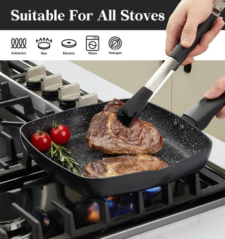 Tapa incluida para sartén grill cuadrada KOCH SYSTEME CS