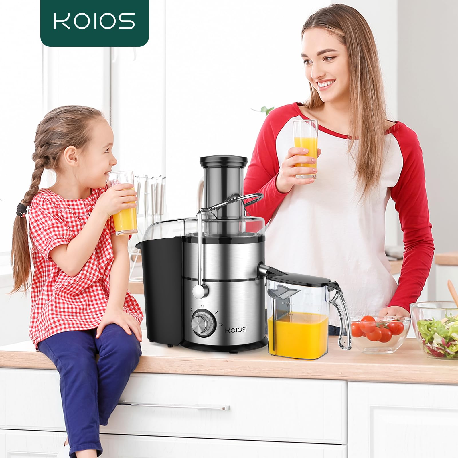 KOIOS cepillo incluido facilita la limpieza rápida