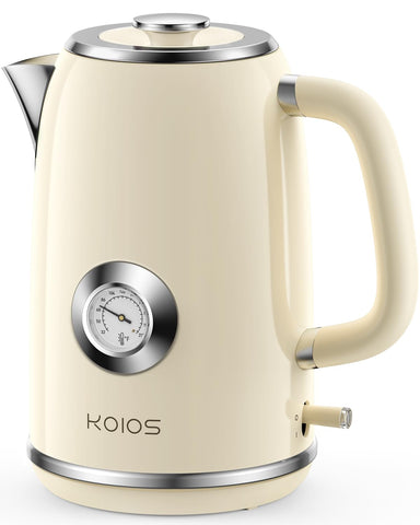 KOIOS hervidor eléctrico 1.8L, vista general, ideal para hervir agua rápidamente para té