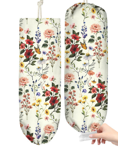 Kokaaee uso multifuncional floral, almacena bolsas y más de forma ordenada