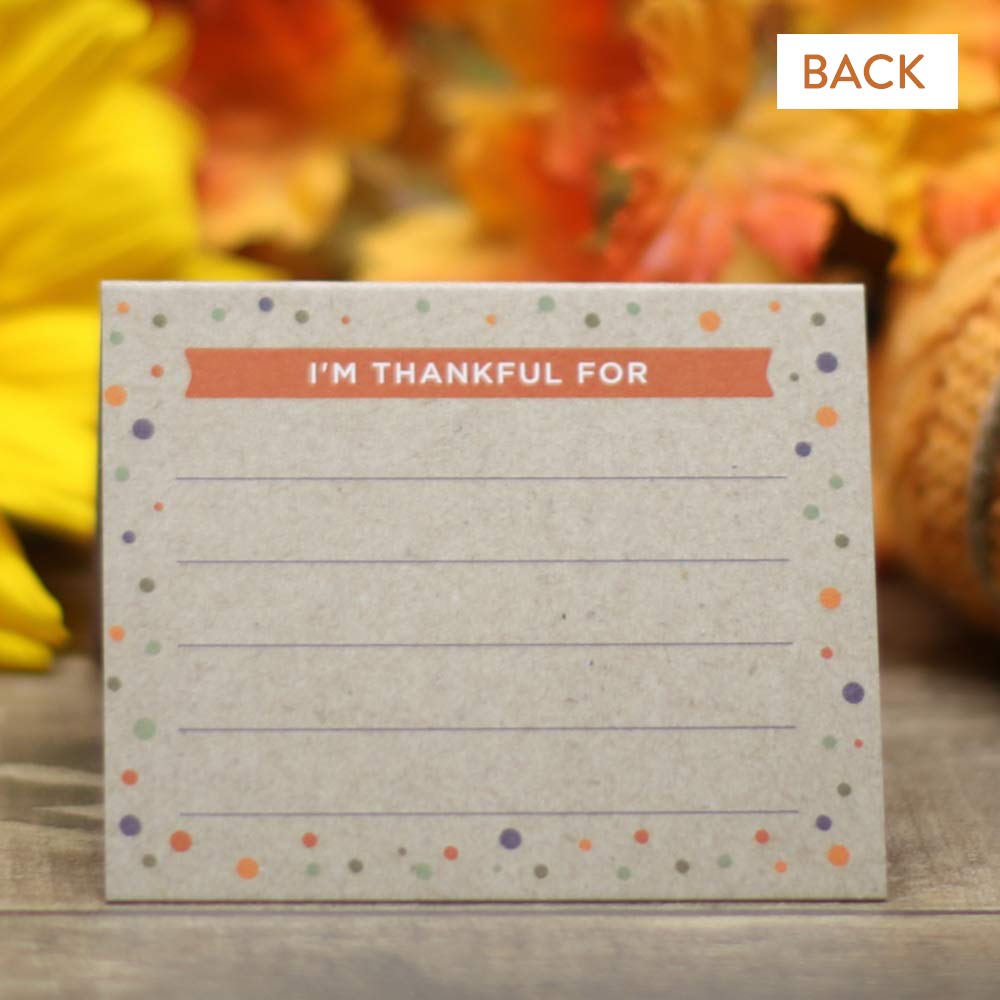 Koko Paper Co: tarjetas de gratitud para completar durante la comida