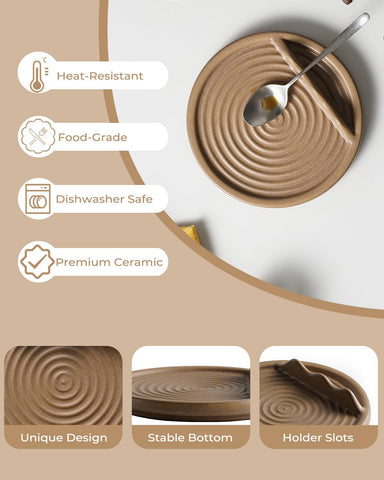 KOKUNKA diseño espiral encimera, accesorio decorativo y práctico.