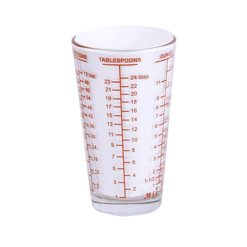 Kolder Mix N Measure: lectura clara del vaso para mediciones fiables