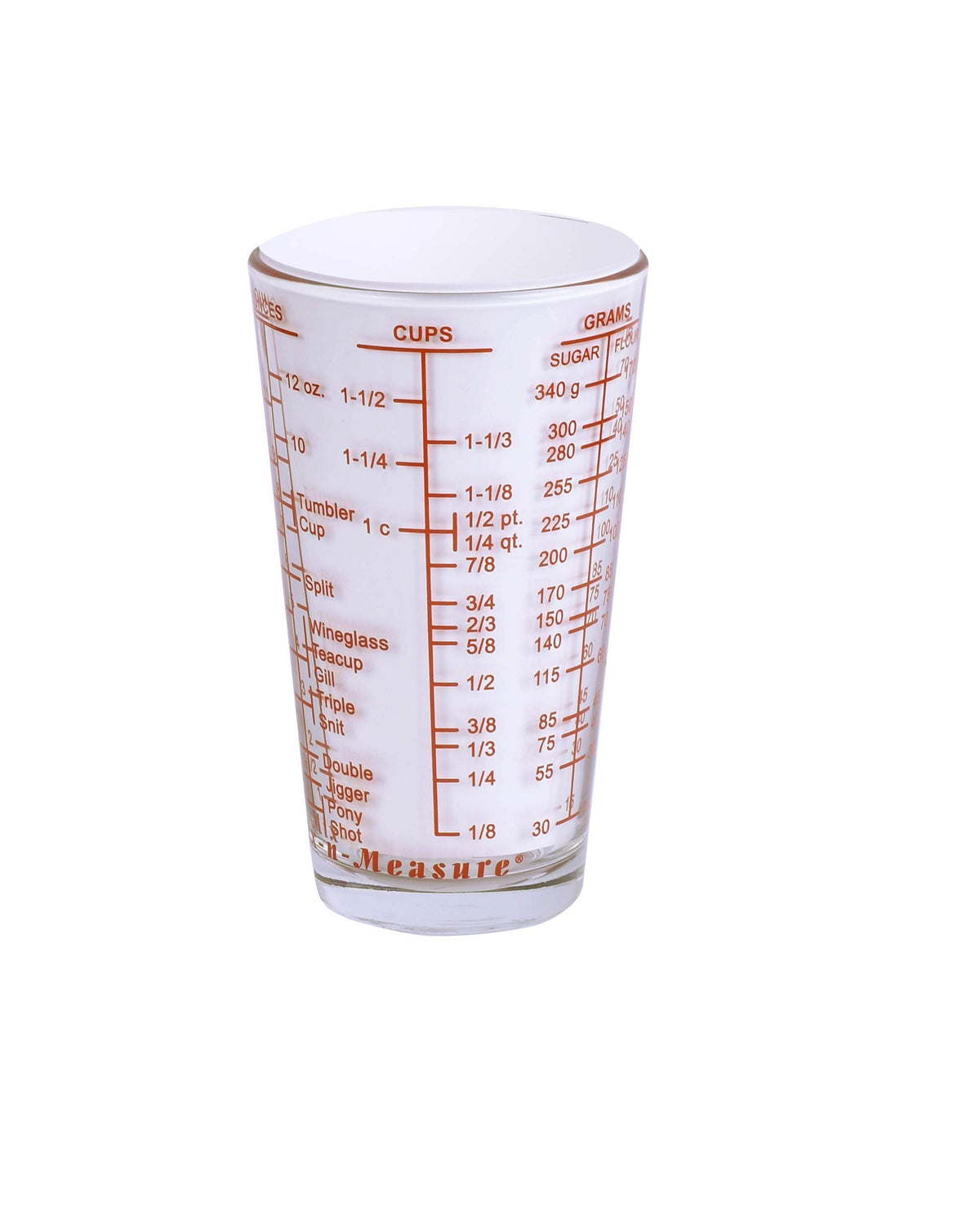 Kolder Mix N Measure: vaso medidor con 6 unidades de medición para mayor precisión