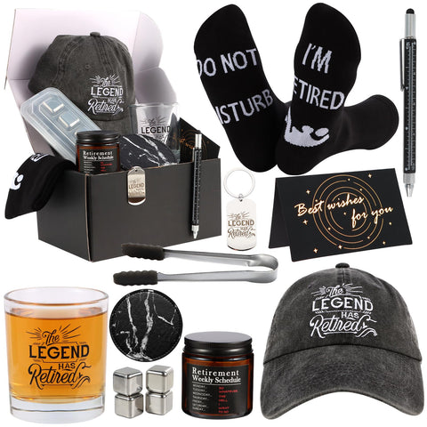 Kolewo4ever set jubilación para hombre, regalo completo para celebrar un nuevo capítulo.