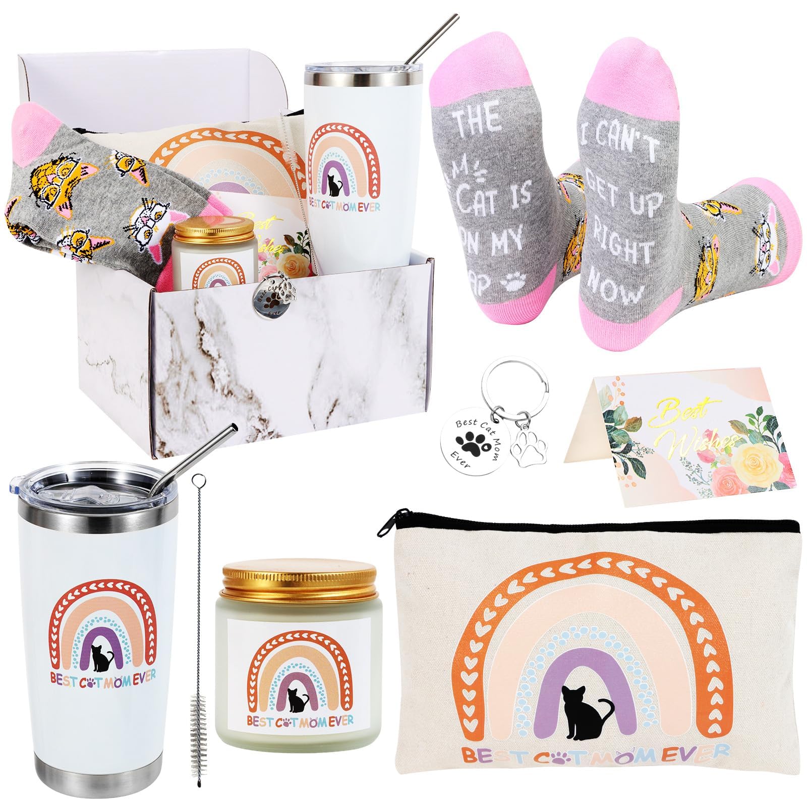 Kolewo4ever taza térmica para gatos, mantiene bebidas a temperatura ideal durante el día