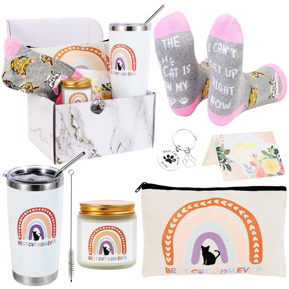 Kolewo4ever taza térmica para gatos, mantiene bebidas a temperatura ideal durante el día