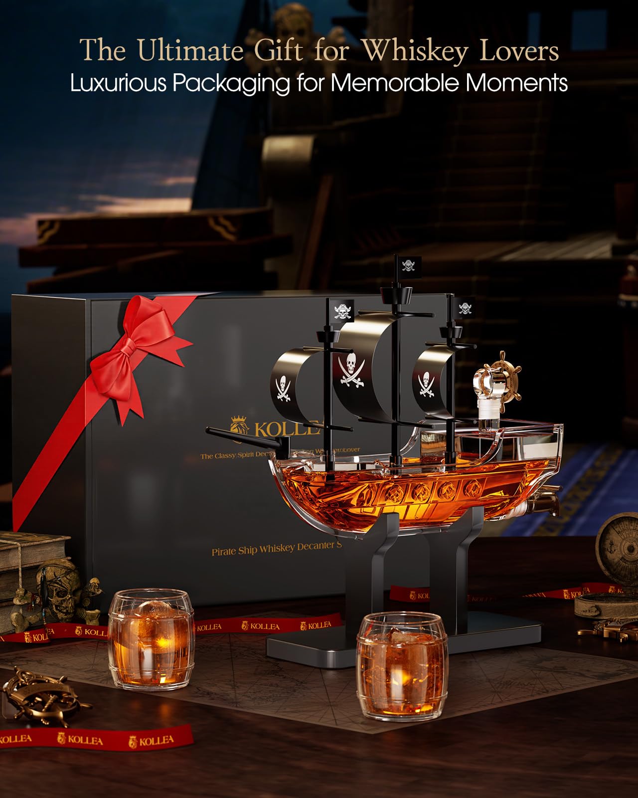Kollea coleccion pirata, para amantes de aventuras y whisky.