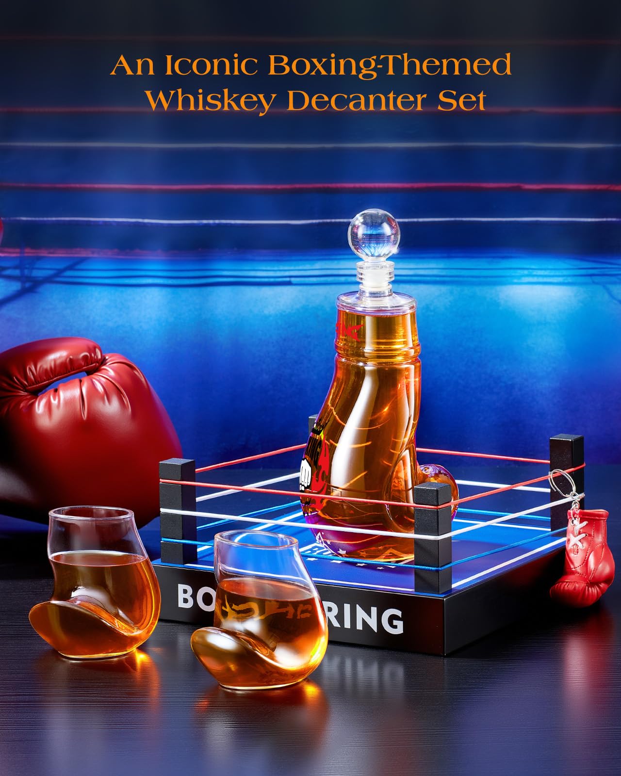 Kollea-decanter-whiskey-boxeo: la presentación mejora cada sorbo.