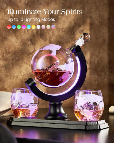 Kollea iluminación de siete colores crea un ambiente elegante al beber.