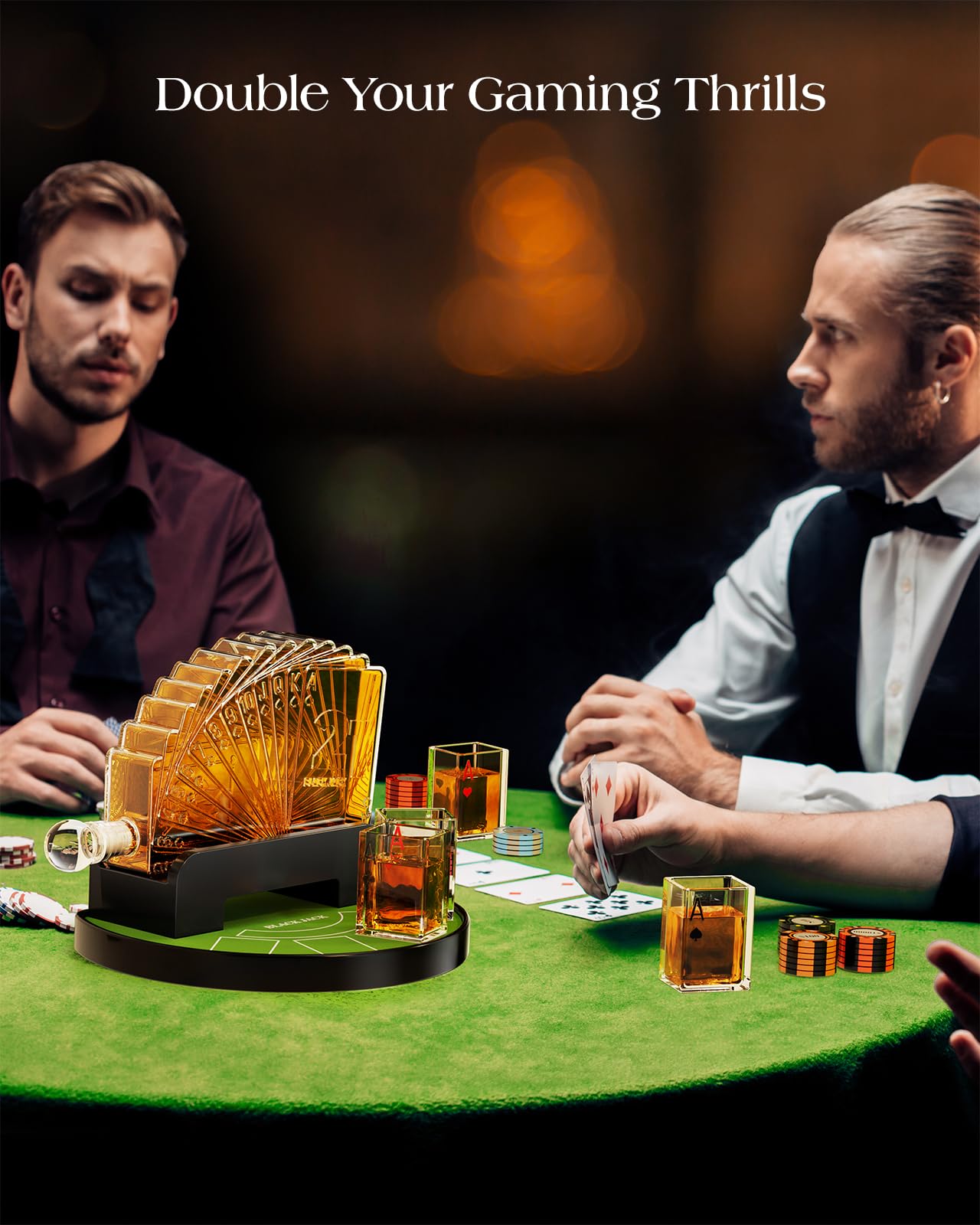 Kollea noche-poker-en-casa: perfecta para reuniones entre amigos.
