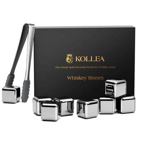 Kollea Piedras Whiskey Navidad Set: enfriamiento sin dilución para bebidas.
