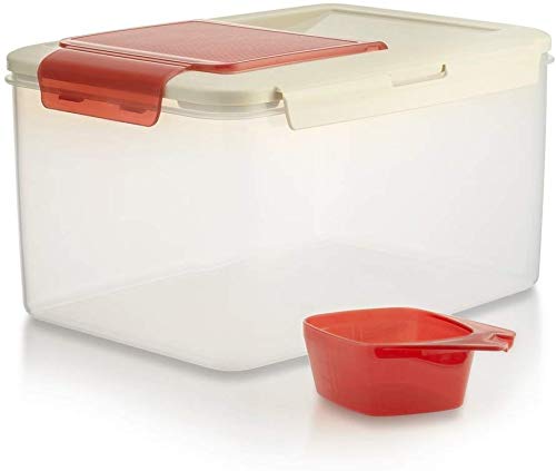 Ideal para comida de mascotas Komax Biokips, con acceso fácil.