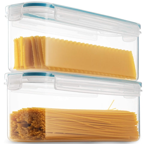 Komax Biokips: capacidad de 77.8 onzas para almacenar grandes cantidades de pasta.