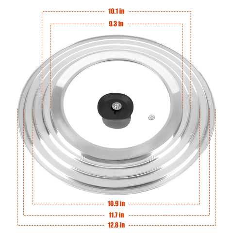 Komokeru tapa universal compatible con varias sartenes y cacerolas