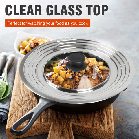 Komokeru tapa universal con ventilación de vapor para control de desbordes
