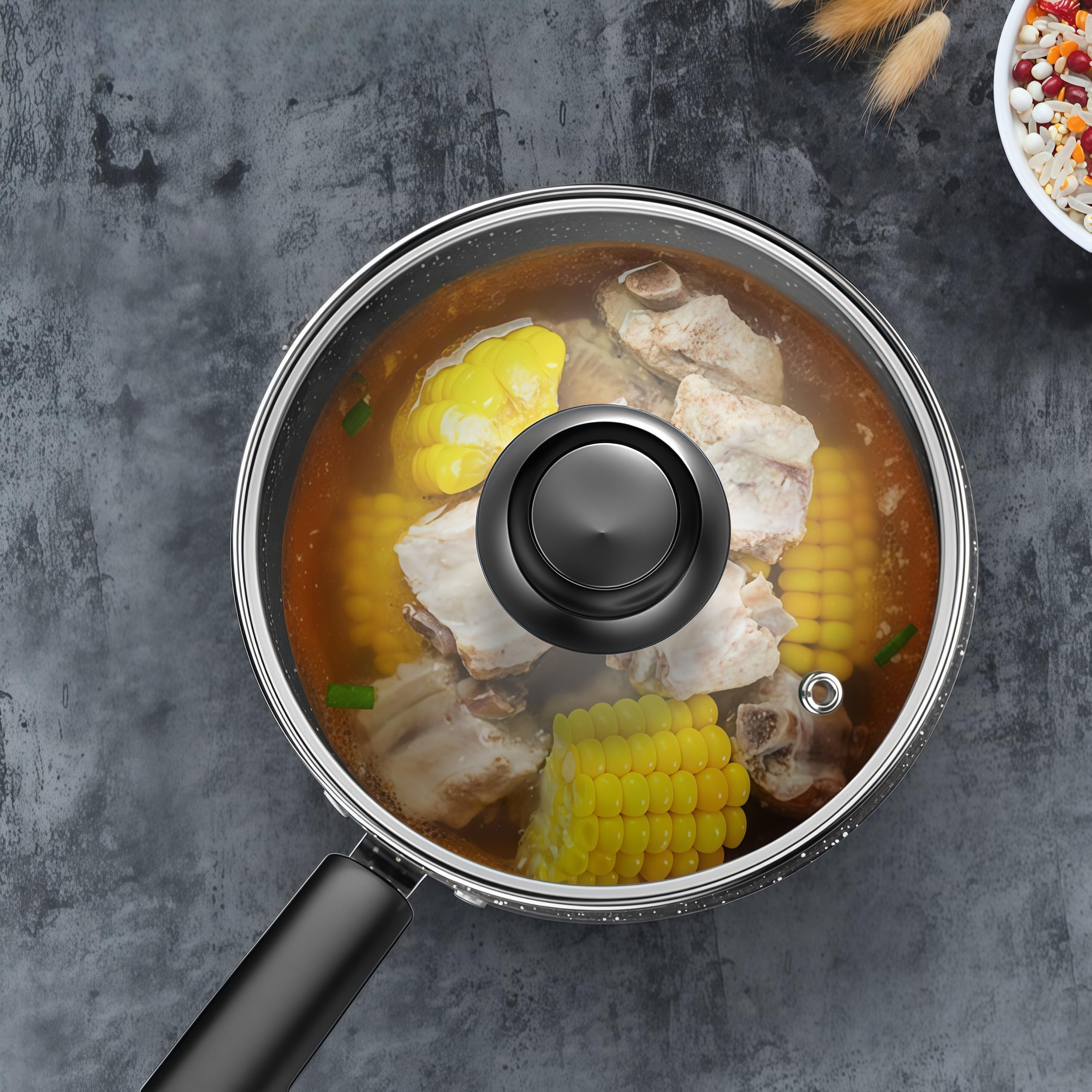 Komost apto para todas las estufas, ideal para cualquier cocina.