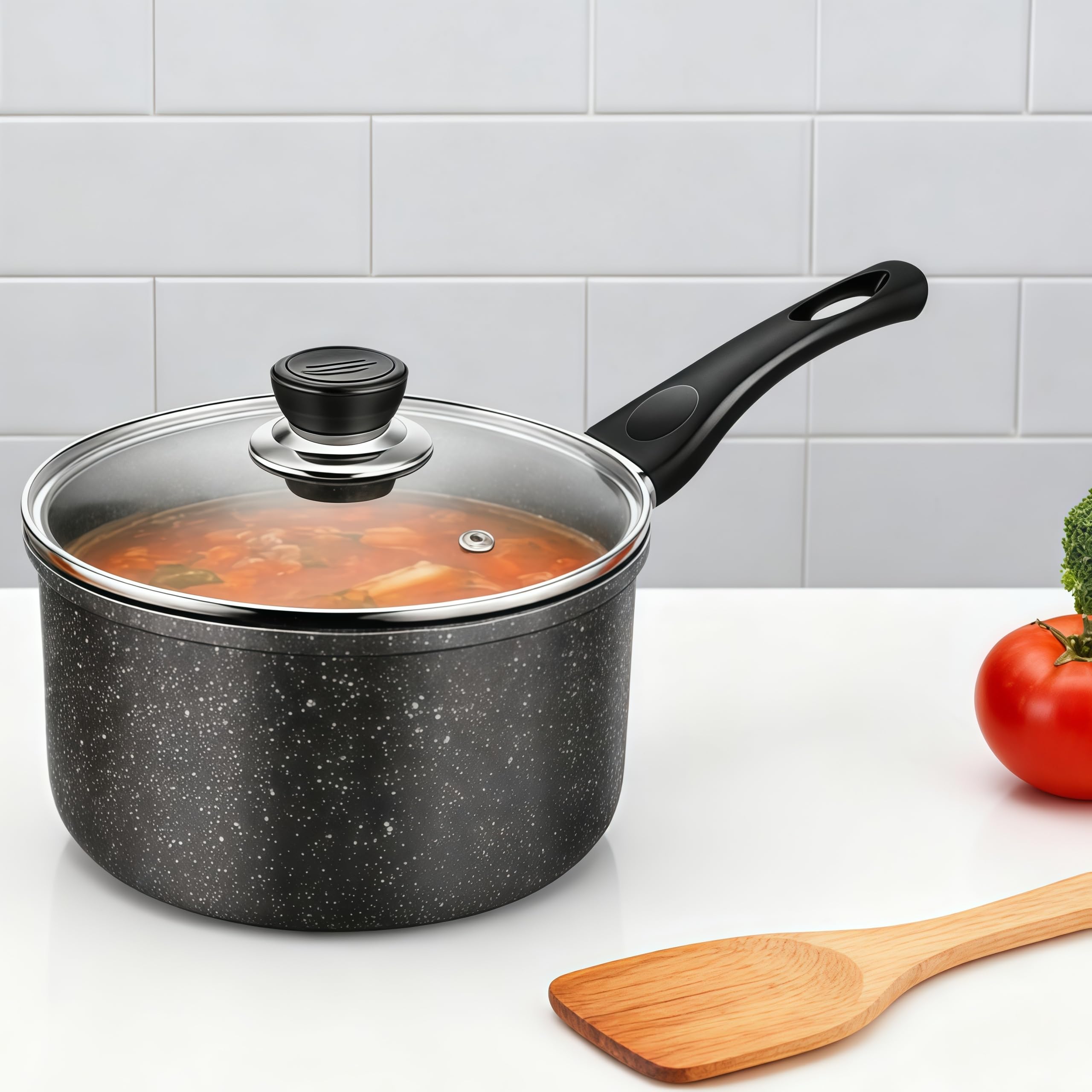 Uso diario en la cocina con Komost para porciones pequeñas.