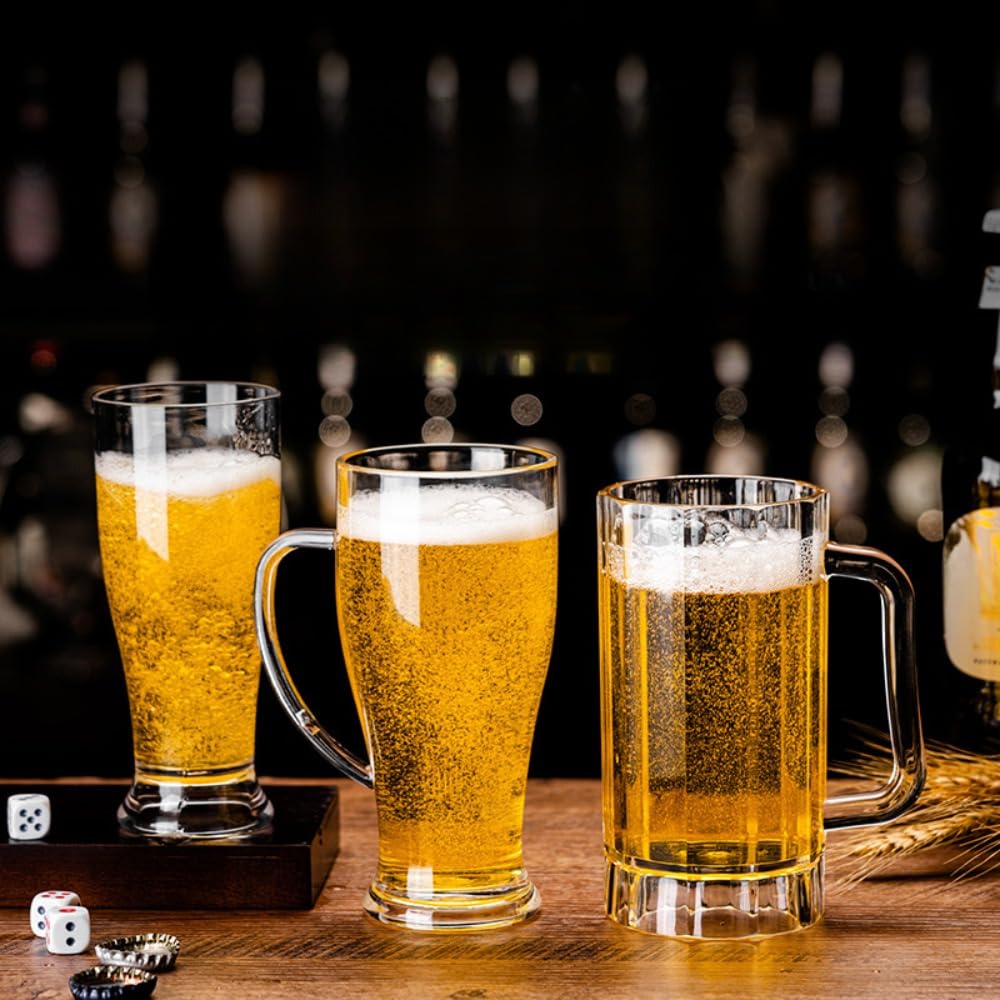 Vasos Komost para jugos y cócteles con asa, uso versátil