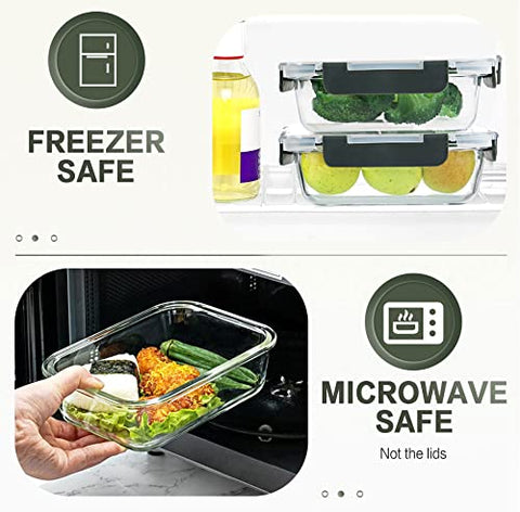 Diseño apilable KOMUEE, ahorra espacio en la despensa y refrigerador.