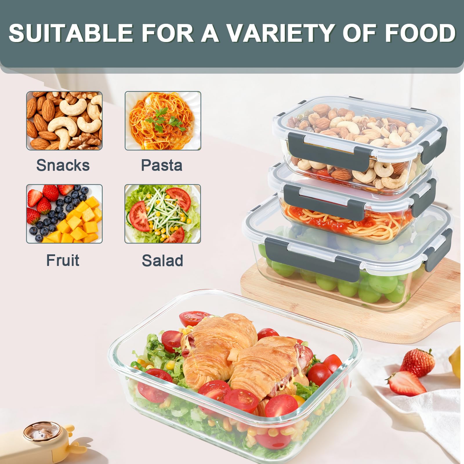 Diseño apilable KOMUEE para ahorro de espacio en cocina