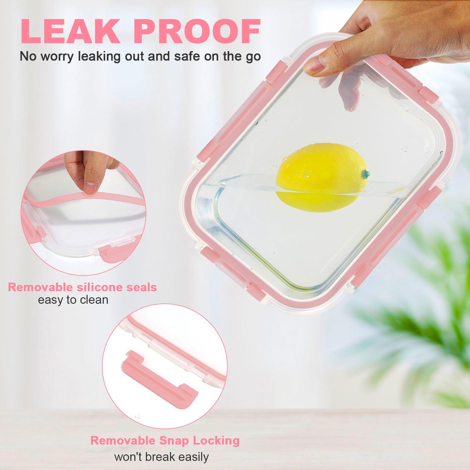 KOMUEE envases aptos para lavavajillas facilitan la limpieza.
