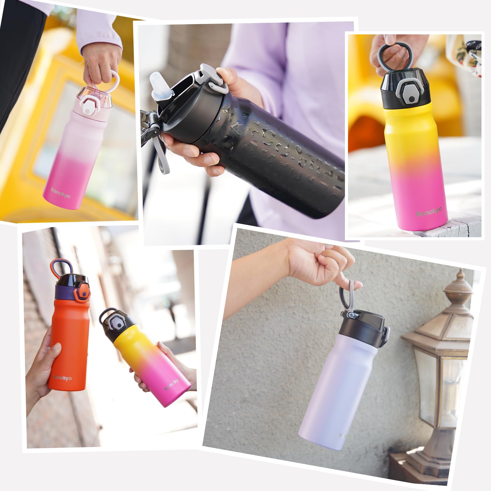 Colores variados Konokyo para combinar con tu estilo