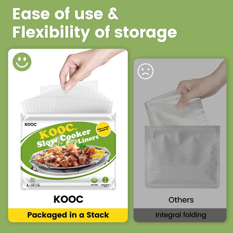 KOOC liner grande para varias ollas, ideal para comidas familiares
