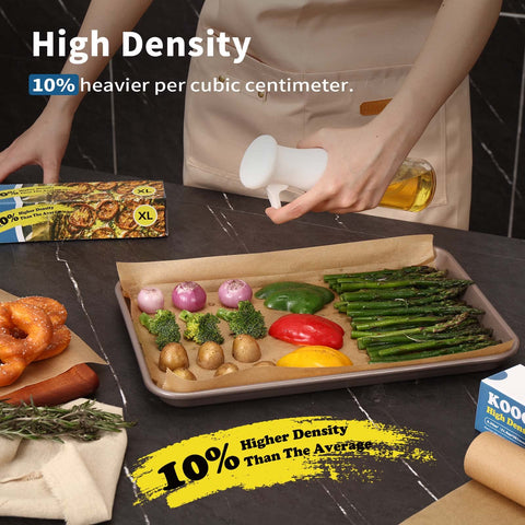 KOOC papel pergamino apto para compostaje y cocina sostenible