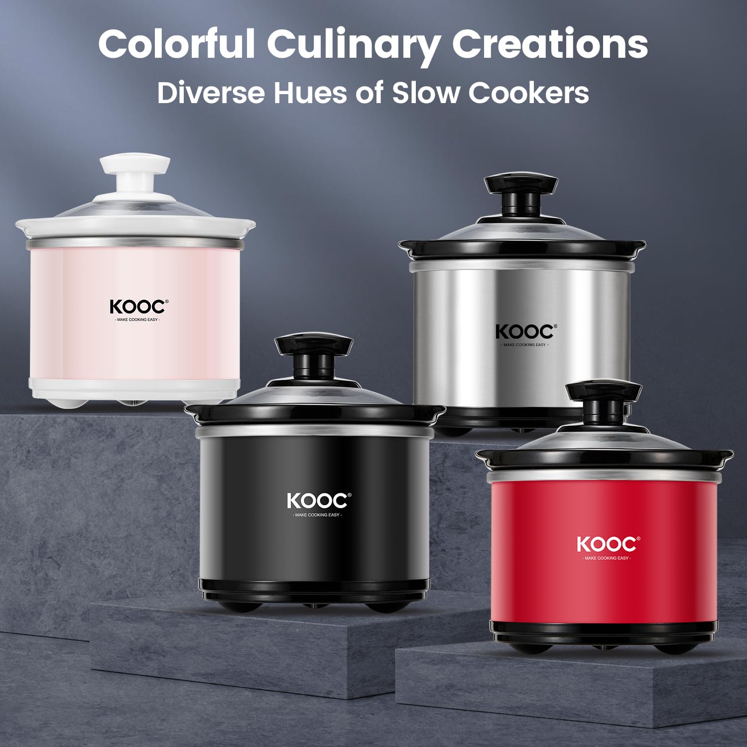 KOOC para salsas, guisos y dips, gran versatilidad en una olla.