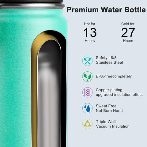 Botella koodee sin condensación, ideal para bolsillos y mochilas.