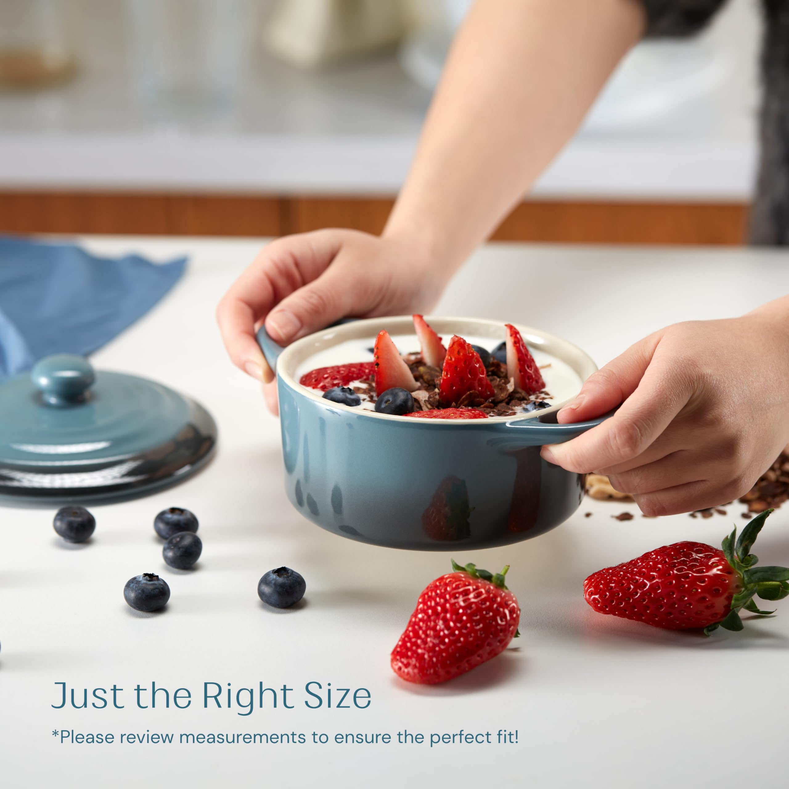 KooK cocotte apilables para optimizar espacio en la cocina.