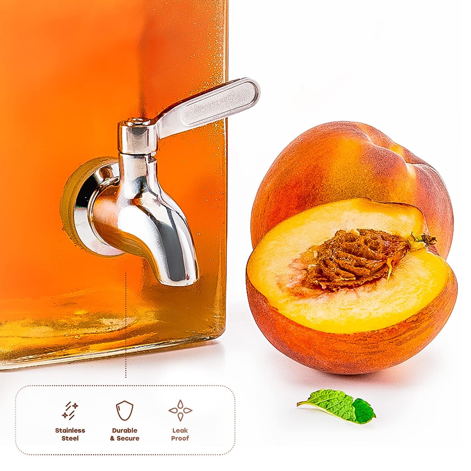 Se guarda en el refrigerador para enfriar bebidas rápidamente.