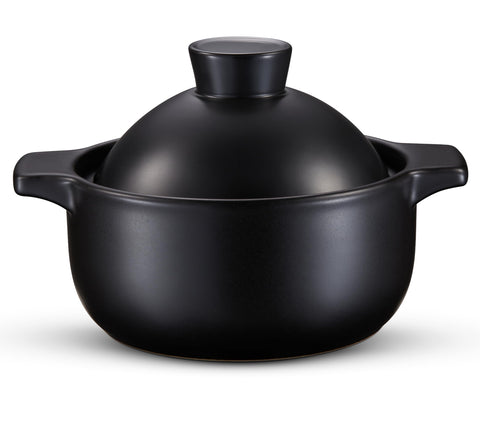 KooK Dolsot con tapa de 68 oz para platos calientes y crujientes