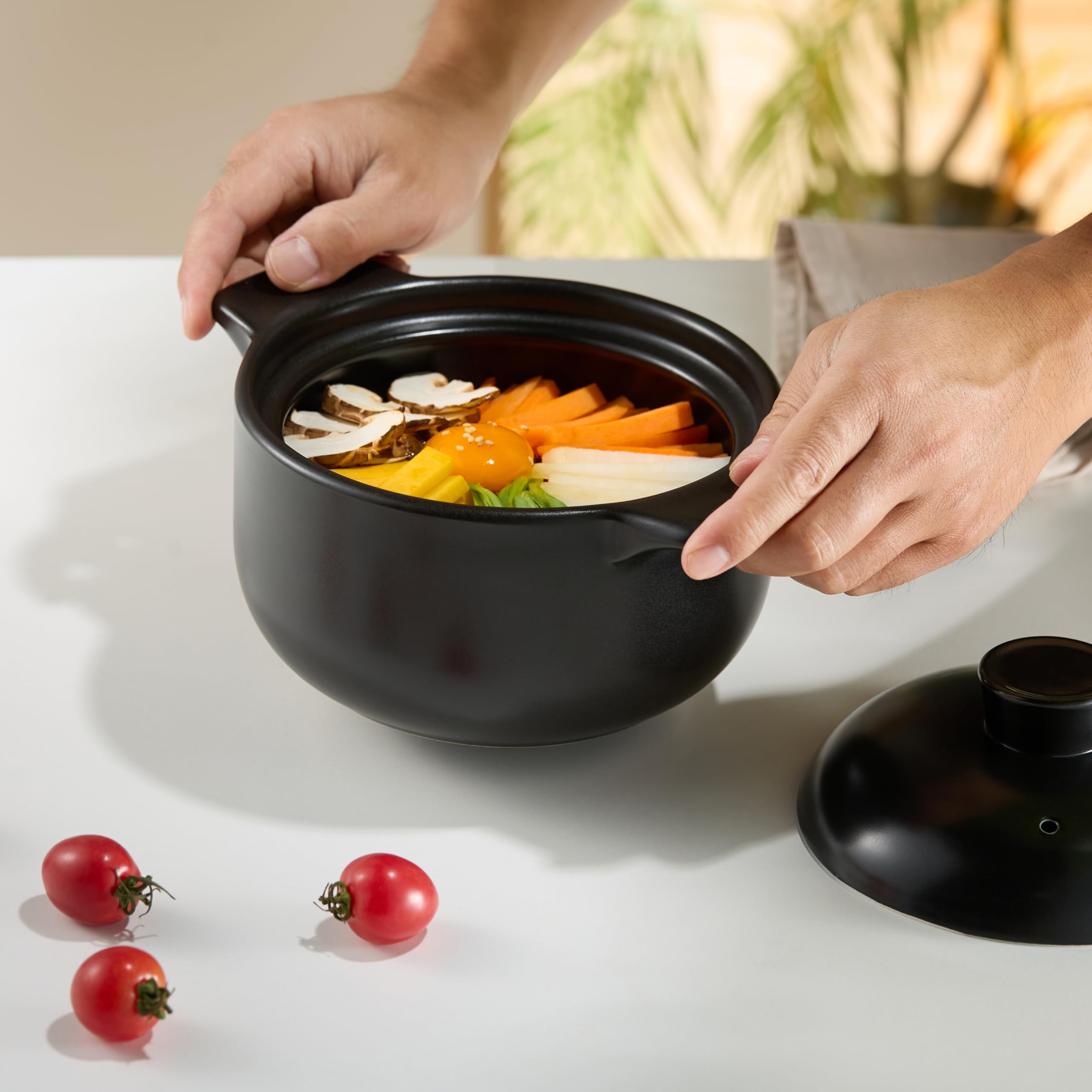 KooK Dolsot para bibimbap: ideal para servir y mantener crujiente el arroz.