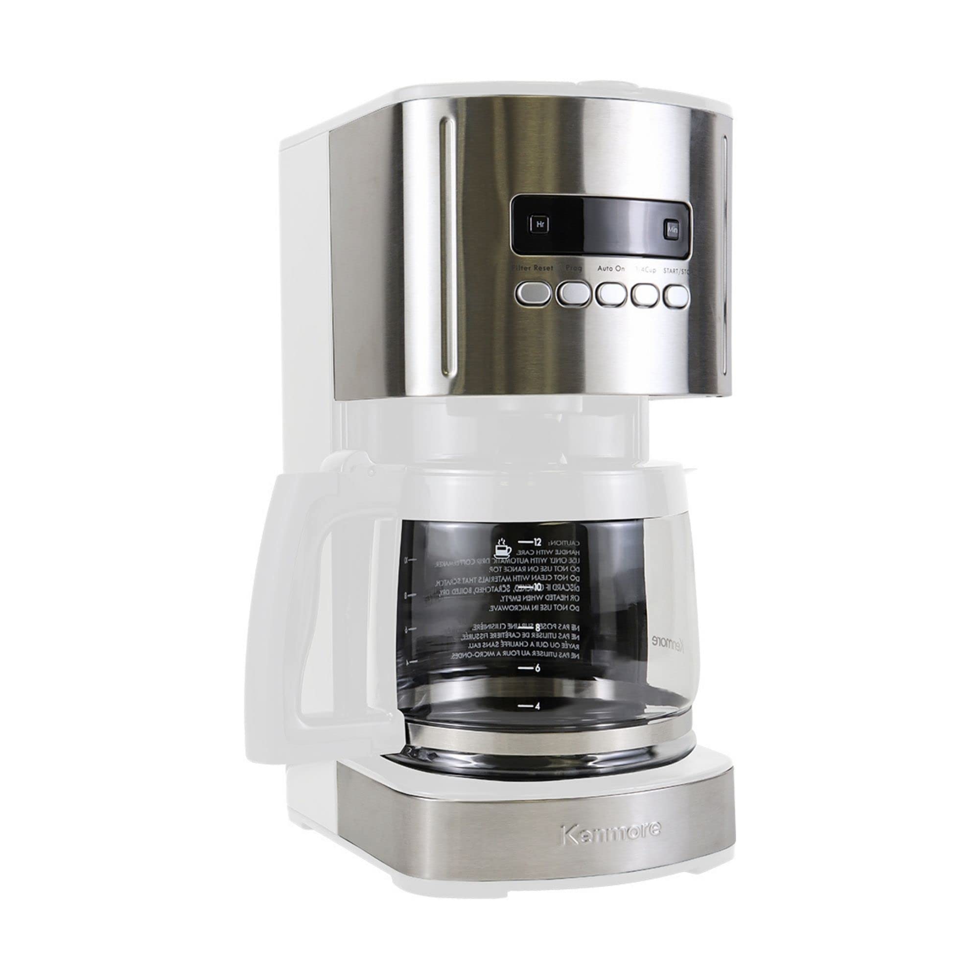 Koolatron cafetera goteo con jarra de vidrio, capacidad para 12 tazas, ideal para reuniones.