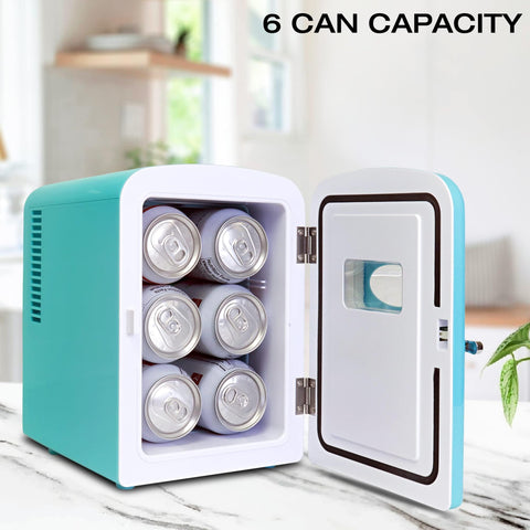 Koolatron Nevera mini portátil para oficina, ideal para bebidas y cosméticos.