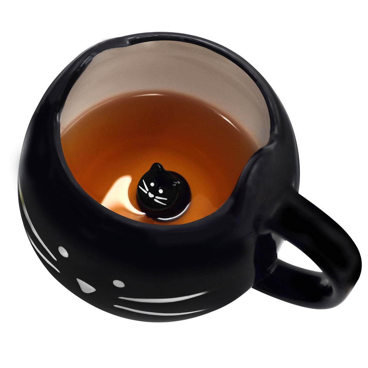 Taza Koolkatkoo con gatito dentro, ideal para café diario.