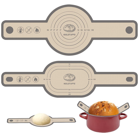 Koolstuffs forro de silicona para horno ovalado: antiadherente y fácil de desmoldar pan.