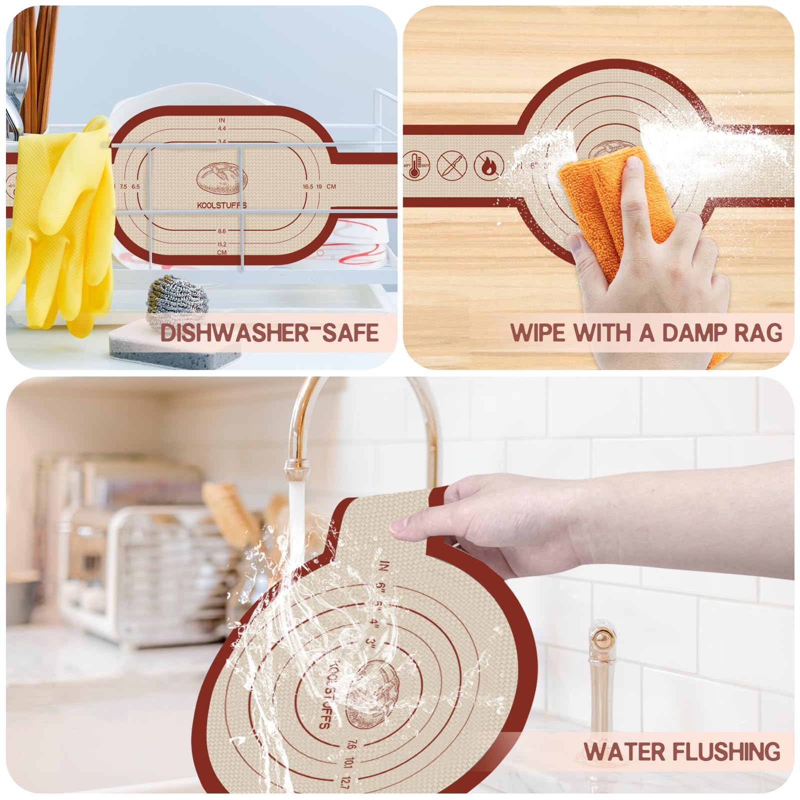 Koolstuffs silicona apta para alimentos: duradera y resistente para uso repetido