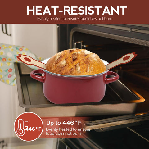 Koolstuffs sling de silicona, resistente al calor para temperaturas altas en horno holandés.
