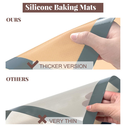 Tapetes reutilizables Koolstuffs silicona para hornear sin papel