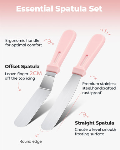 Kootek espatulas anguladas y rectas para alisar superficies