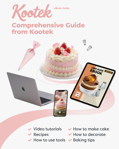 Kootek guia electronica profesional para decorar pasteles