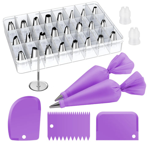 Kootek kit de boquillas y bolsas para repostería, para decorar con precisión.