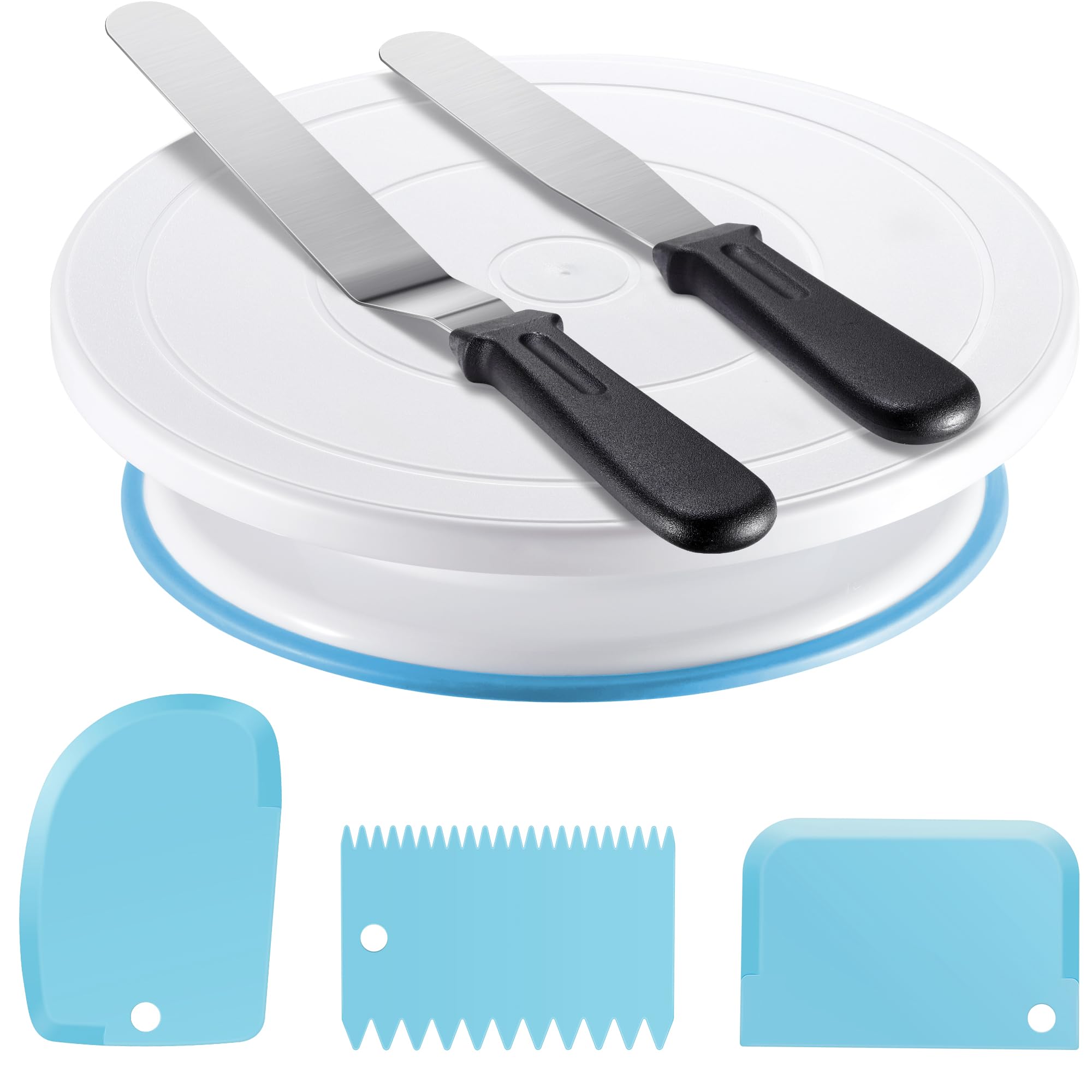 Kootek kit de decoracion con mesa giratoria para patrones precisos.