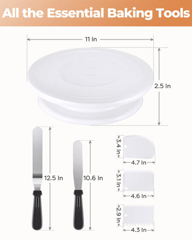 Kit completo Kootek para principiantes y profesionales en repostería.