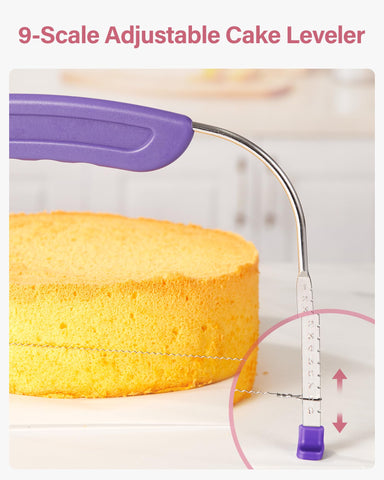 Kootek raspadores para bordes redondeados y rectos en tartas